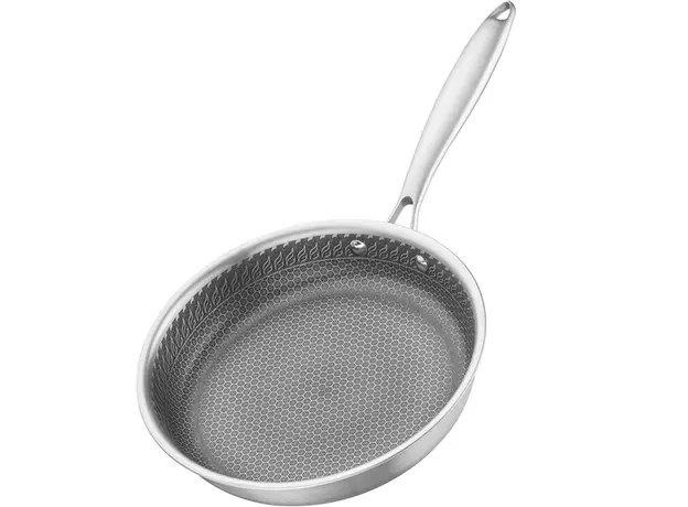 ტაფა Ardesto Fry pan Black Mars Avior, 24cm, Triply stainless steel, 2 image