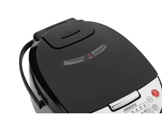 მულტისახარში Ardesto multicooker, 860W, bowl-5l, electronic control, recipes book, iron/plastic, silver-black, 9 image