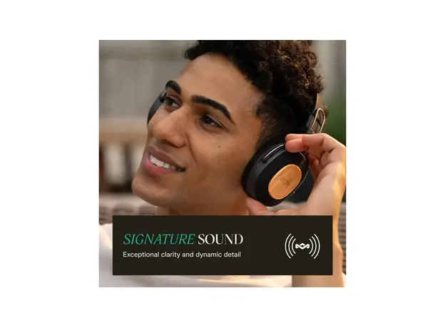 ყურსასმენი House of Marley Positive Vibration Riddim EM-JH135 Signature Black, 6 image