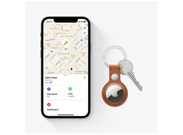 Bluetooth თრექერი Apple AirTag, 5 image