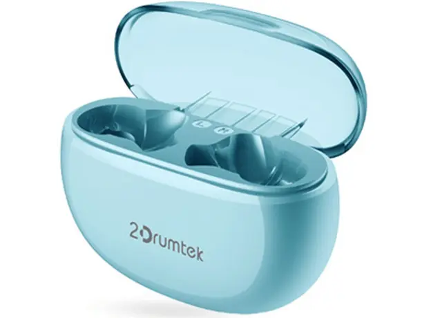 ყურსასმენი A4Tech 2Drumtek B25 True Wireless Earphone Icy Blue, 3 image