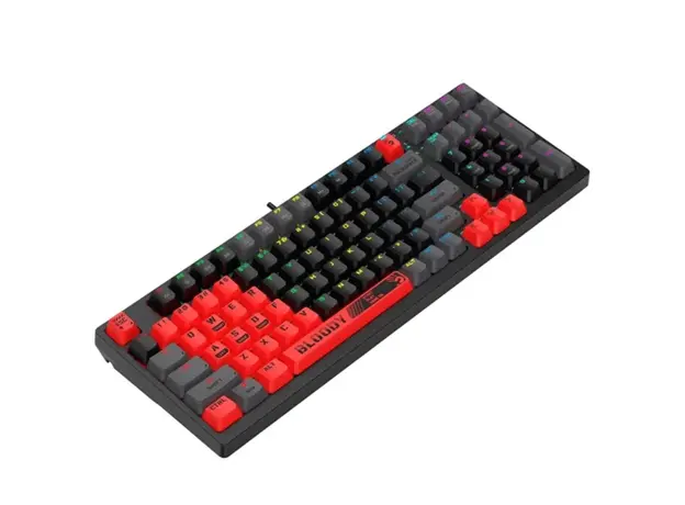 კლავიატურა A4tech Bloody S98 RGB Mechanical Gaming Keyboard Red Switch US Layout Sports Red, 4 image