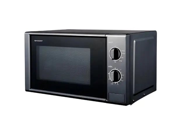 მიკროტალღური ღუმელი Sharp R-20GB-BK2, 700W, 20L, Microwave Oven, Black, 2 image