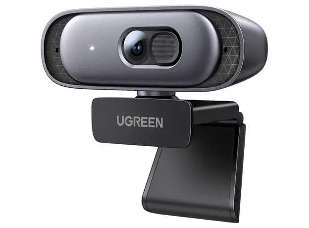 ვებკამერა UGREEN CM778 (35626), 2K, Built-in Microphone, Webcam, Black