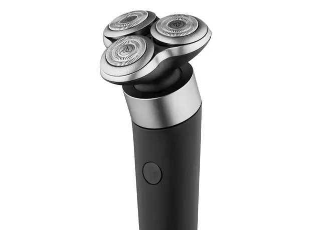 წვერსაპარსი Ardesto electric shaver rotary, 5V,  razor head-3, Li-Ion, dry+wet, black, 4 image