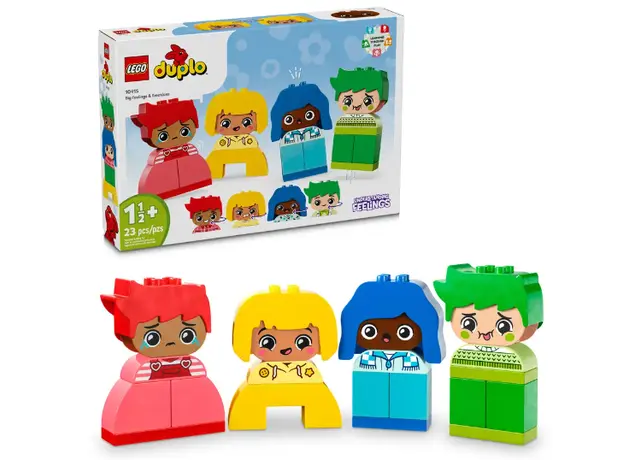ლეგო LEGO Constructor DUPLO MY FIRST BIG FEELINGS & EMOTIONS