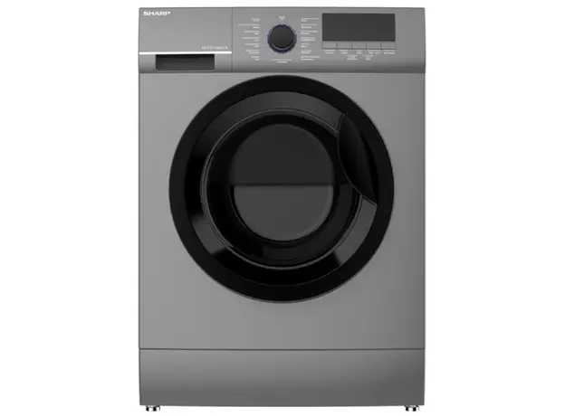 სარეცხი მანქანა Sharp ES-FE712DLZ-S, 7Kg, 1200Rpm, Washing Machine, Grey, 2 image