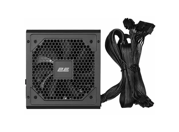 კვების ბლოკი 2E 2E-SP650BRSM-120 Solid, 650W, 80 Plus, Power Supply, Black, 4 image