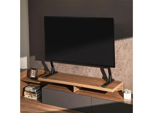 ტელევიზორის სადგამი Logilink BP0200 TV monitor mount 45-90" adjustable height 60kg max. Black, 5 image