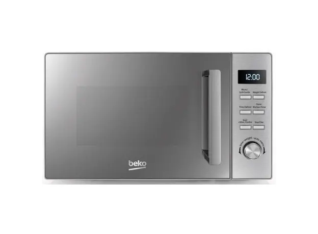 მიკროტალღური ღუმელი Beko MGF 20210 X, 800W, 20L, Microwave Oven, Grey, 2 image