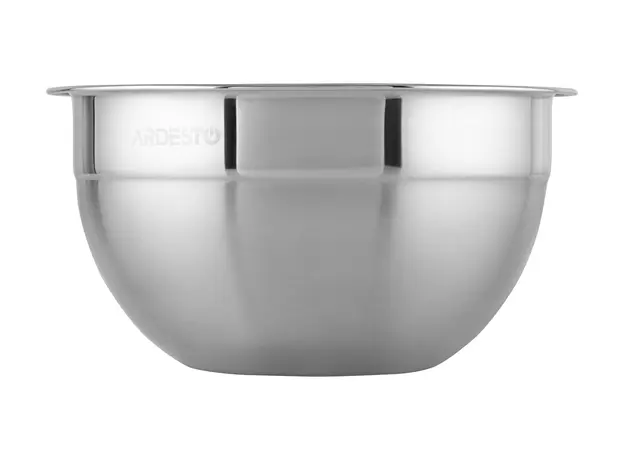 უჟანგავი ფოლადის ჯამი Ardesto Bowl Gemini, 18cm, 1.45l, stainless steel, 3 image