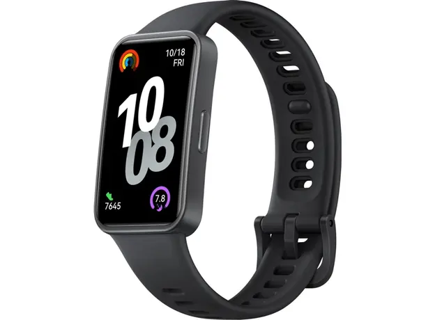 სმარტ საათი HUAWEI Band 10 Black Fluoroelastomer Strap/55020EER, 2 image