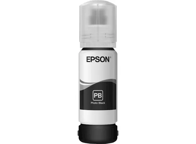 კარტრიჯი EPSON ORIGINAL (C13T00R140) I/C (b) 106 ECOTANK PHOTO BLACK INK BOTTLE L7180, 4 image