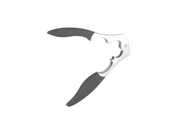 თხილის სატეხი Ardesto Nutcracker Black Mars, 17cm, zinc alloy, plastic, black, 4 image