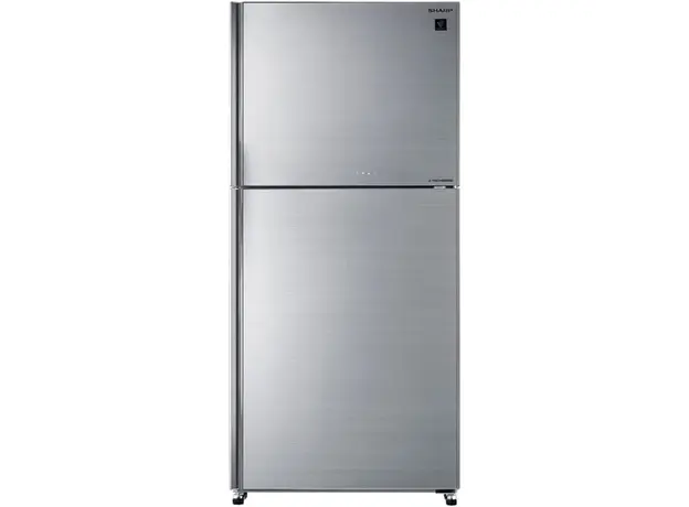 მაცივარი Sharp SJ-GV63G-SL, 480L, A, No Frost, Refrigerator, Silver Glas