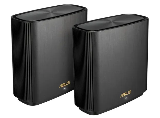 Wi-Fi როუტერი ASUS ZenWiFi XT9 (2 Pack) Black Whole-Home Tri-Band WiFi 6, 5700 Sq. Ft. 7800Mbps Mesh System, 2 image