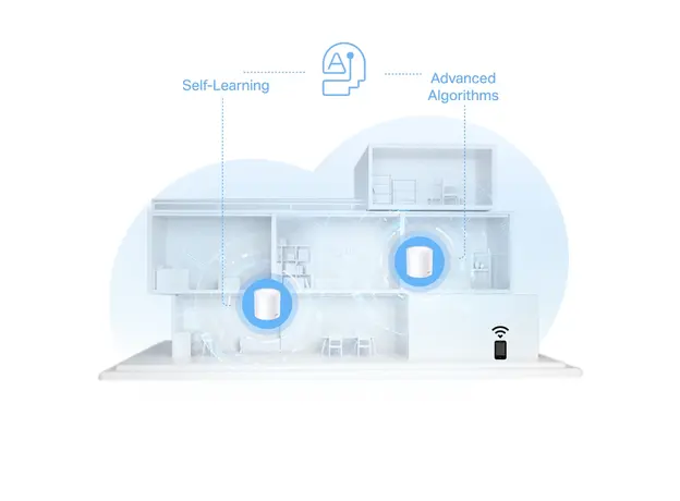 როუტერი TP-link Deco X10(1-pack) AX1500 Whole Home Mesh Wi-Fi 6 Unit, 7 image