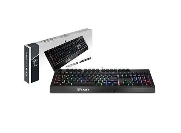 კლავიატურა MSI Keyboard VIGOR GK20 RU, 6 image