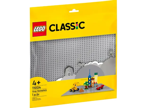 ლეგო LEGO Classic Gray Baseplate, 4 image