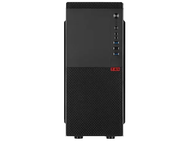 ქეისი 2E 2E-E130 ALFA, Computer Case, MidT, ATX, Micro ATX, Mini ITX, 2xUSB 3.0, USB 2.0, Black, 3 image