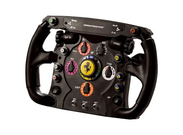 სათამაშო საჭე Thrustmaster Ferrari F1, PS3, PS4, Xbox One, PC, Racing Wheel, Black, 3 image