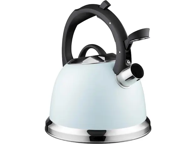 ჩაიდანი Ardesto Kettle Gemini, 2l, stainless steel, blue, 4 image
