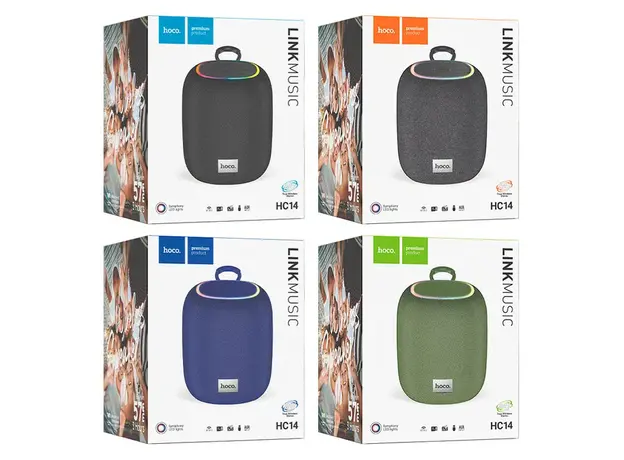 დინამიკი Hoco HC14 Link sports BT speaker Obsidian black, 3 image