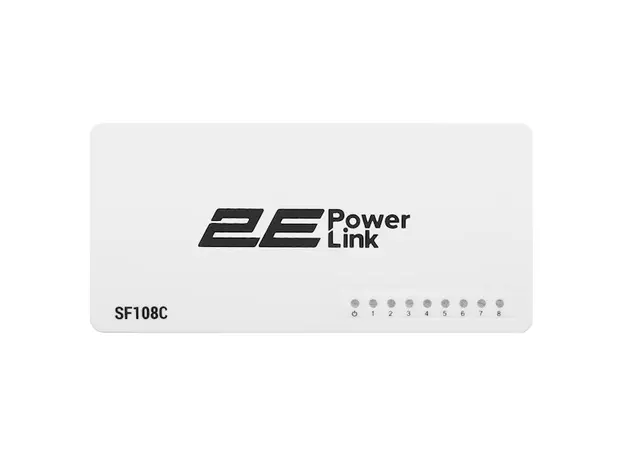 სვიჩი 2E PowerLink Switch SF108C 8xFE, Unmanaged, 4 image