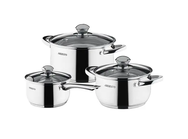 ქვაბების ნაკრები Ardesto Gemini Gourmet,  stainless steel