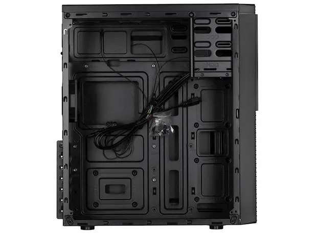 ქეისი 2E 2E-E130 ALFA, Computer Case, MidT, ATX, Micro ATX, Mini ITX, 2xUSB 3.0, USB 2.0, Black, 4 image