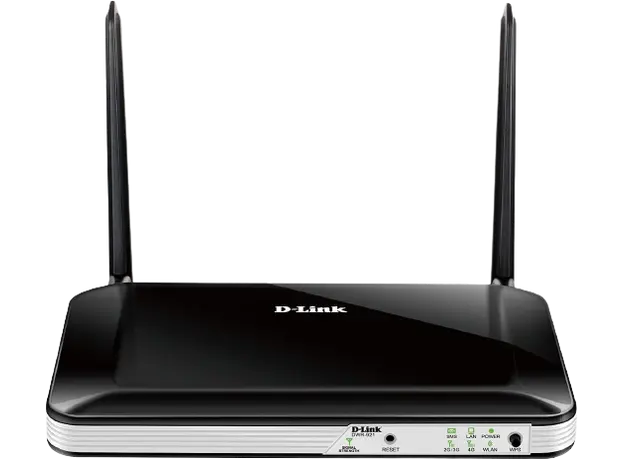როუტერი D-Link DWR-921 N300 Wi-Fi LTE Router, 100Base-TX WAN, 4x100Base-TX LAN, 2x3dBi detachable LTE antennas, 2x3dBi internal Wi-Fi antennas, SIM slot