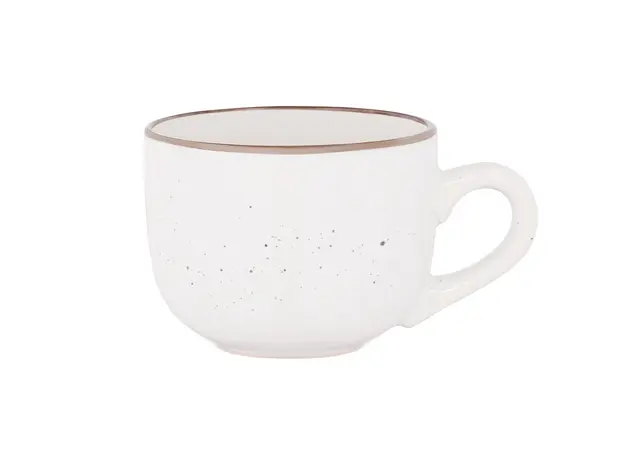 კერამიკის ჭიქა Ardesto Cup Bagheria Bright white, 480ml, ceramics, white, 2 image