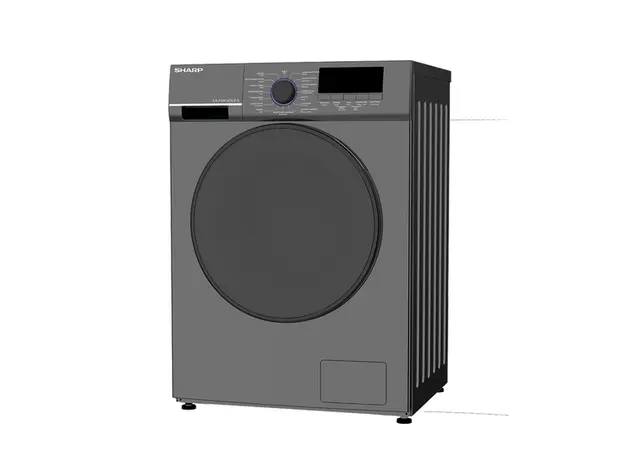 სარეცხი მანქანა SHARP ES-FS812DLZ-S (8KG, 1200RPM), 3 image