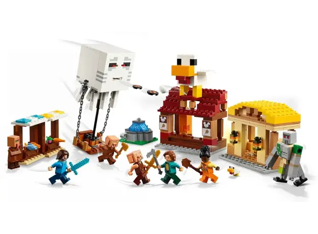ლეგო LEGO Constructor Minecraft The Ghast Balloon Village Attack, 4 image