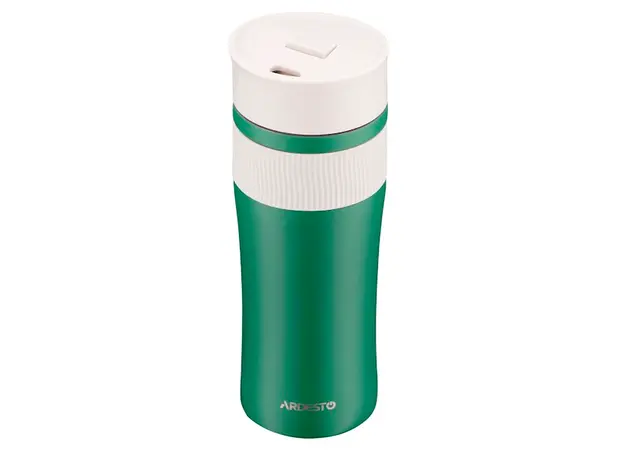 თერმოსი Ardesto Travel mug CaldoCup, 450ml, stainless steel, green, 3 image
