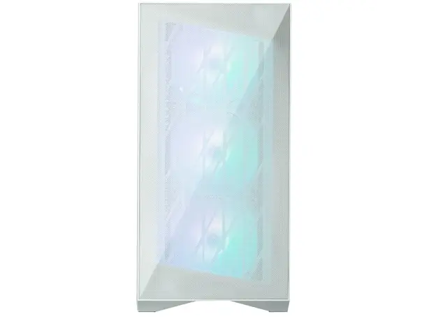 ქეისი Zalman PC case Z9 Iceberg MS without PSU, 2xUSB3.0, 2xUSB2.0, 1xUSB 3.1 Gen2 Type-C, 4x140mm ARGB, VGA 390mm, LCS ready, TG Side Panel, EATX, white, 4 image