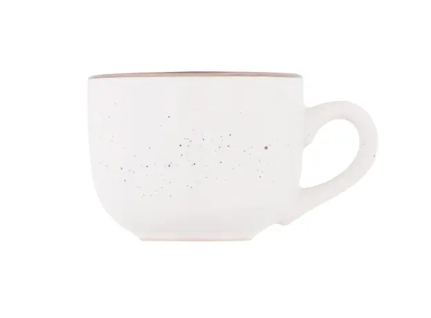 კერამიკის ჭიქა Ardesto Cup Bagheria Bright white, 480ml, ceramics, white, 5 image