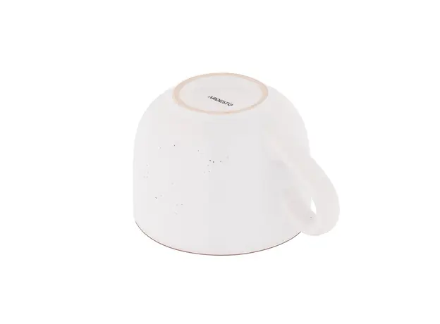 კერამიკის ჭიქა Ardesto Cup Bagheria Bright white, 480ml, ceramics, white, 4 image