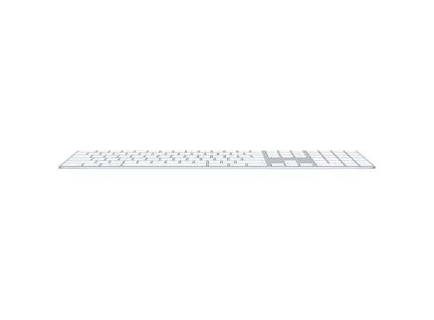 პლანშეტის კლავიატურა Apple Magic Keyboard with Numeric Keypad Wireless Rechargable Silver MQO52LL/A, 7 image
