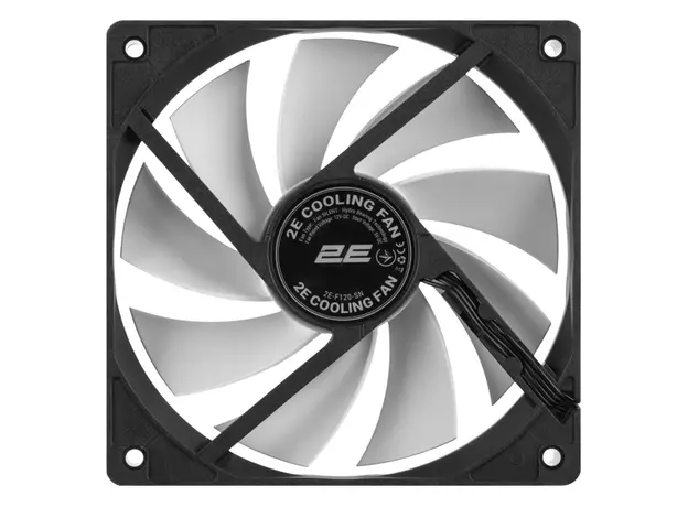 ქულერი 2E 2E-F120-SN, 120mm, 1500rpm, Cooling Fan, Black, 3 image
