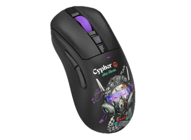 მაუსი A4Tech Bloody R73 Ultra Duo Dual Mode Wireless Gaming Mouse Cypher Ghost, 5 image