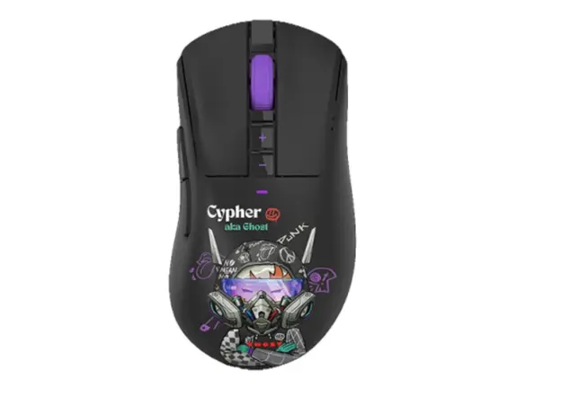 მაუსი A4Tech Bloody R73 Ultra Duo Dual Mode Wireless Gaming Mouse Cypher Ghost, 4 image