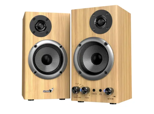 დინამიკი Genius Two-way Speaker  | 3D Surround | Bass + SP-HF520BT Wood, 2 image