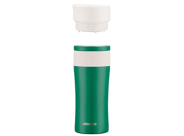 თერმოსი Ardesto Travel mug CaldoCup, 450ml, stainless steel, green, 5 image