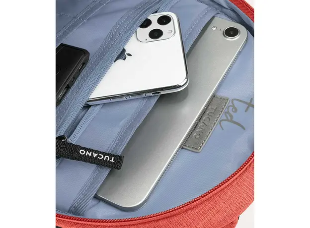 ნოუთბუქის ჩანთა Tucano backpack Ted 11", coral red, 5 image