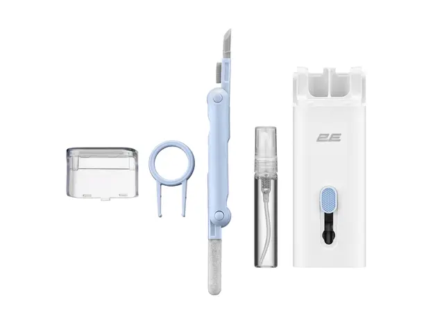 კლავიატურის საწმენდი 2E 2E-SK7IN1 CLEANING KIT 7IN1 WHITE/BLUE, 6 image