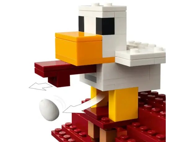 ლეგო LEGO Constructor Minecraft The Ghast Balloon Village Attack, 6 image