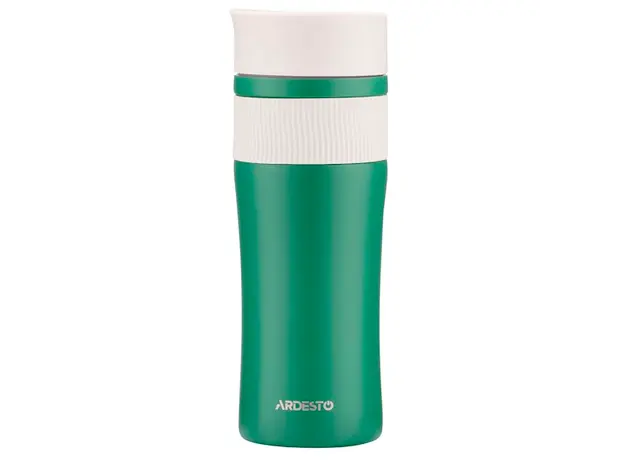 თერმოსი Ardesto Travel mug CaldoCup, 450ml, stainless steel, green