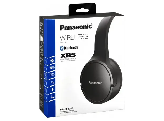 ყურსასმენი Panasonic RB-HF420BGEK, 5 image