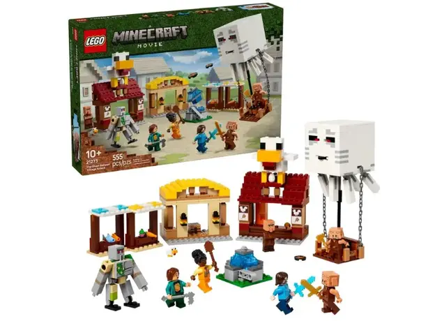 ლეგო LEGO Constructor Minecraft The Ghast Balloon Village Attack, 2 image